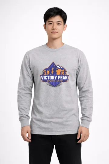 FWJ1989 League Midweight Long Sleeve Tee - Athletic Heather