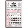 Skinner & Kennedy® 8-Sheet Almanac Calendar — view 2