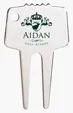 Silver-Tone Steel Divot Repair Tool with Key Ring Attachment — view 2