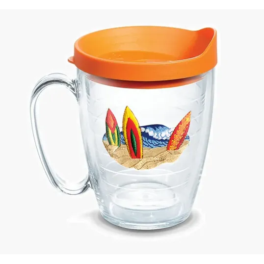 Tervis® Classic Mug with Embroidered Emblem, 16 oz. — view 4
