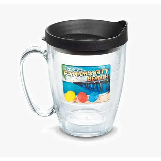 Tervis® Classic Mug with Embroidered Emblem, 16 oz. — view 4