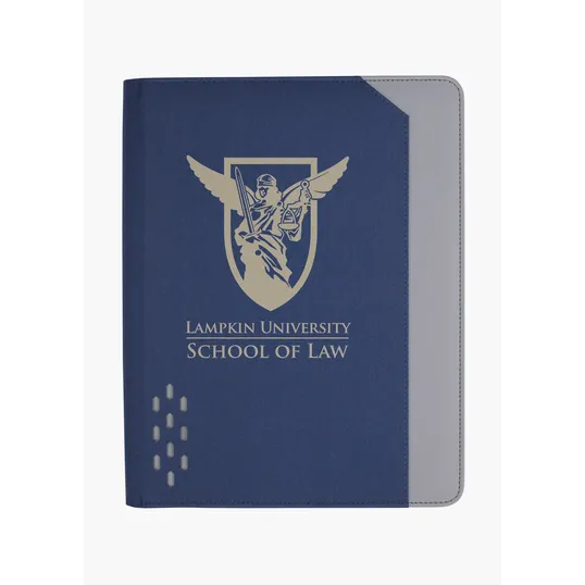 Souvenir® Armor Zippered Padfolio with Armor Pen — view 10