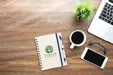 Good Value™ Recycled Paper Spiral Notebook with Pen — view 11