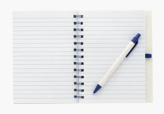 Good Value™ Recycled Paper Spiral Notebook with Pen — view 5