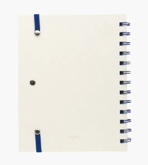 Good Value™ Recycled Paper Spiral Notebook with Pen — view 6