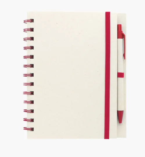 Good Value™ Recycled Paper Spiral Notebook with Pen — view 7