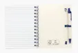 Good Value™ Recycled Paper Spiral Notebook with Pen — view 2