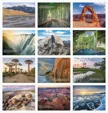 HotLine® Products Earth Wall Calendar, 11 x 16.75 in.