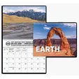 HotLine® Products Earth Wall Calendar, 11 x 16.75 in. — view 2