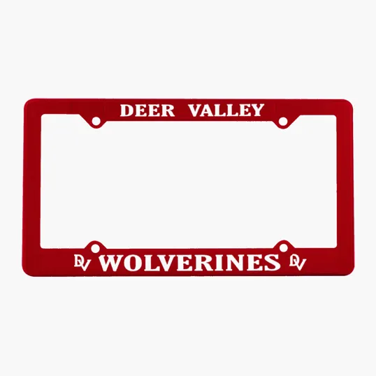 Garyline® Economy License Plate Frame — view 5