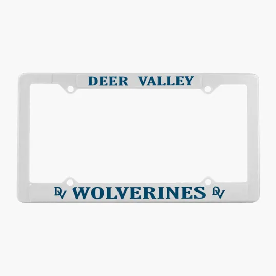 Garyline® Economy License Plate Frame — view 6