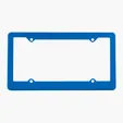 Garyline® Economy License Plate Frame — view 7