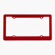 Garyline® Economy License Plate Frame — view 2