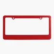 Garyline® Classic License Plate Frame with 2 Holes — view 2