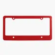 Garyline® Classic License Plate Frame with 4 Holes — view 2