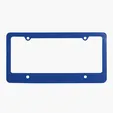 Garyline® Classic License Plate Frame with 4 Holes — view 3