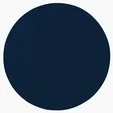 Round Bonded Leather Coaster with Urethane Coating — view 6