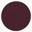 Round Bonded Leather Coaster with Urethane Coating — view 7