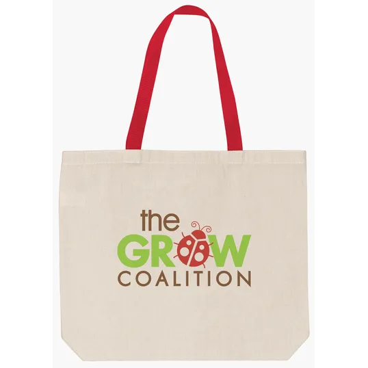 Good Value™ Shoulder Tote, 7 oz. Cotton — view 6