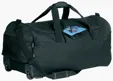 Wheeled Duffel with Telescopic Pull Handle, 600D Polyester