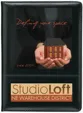 Script Padfolio with Lined Notepad and Vinyl Pen Loop — view 4