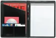 Script Padfolio with Lined Notepad and Vinyl Pen Loop — view 2
