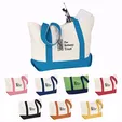 Medium Snap Tote in 12 oz. Cotton Canvas — view 22