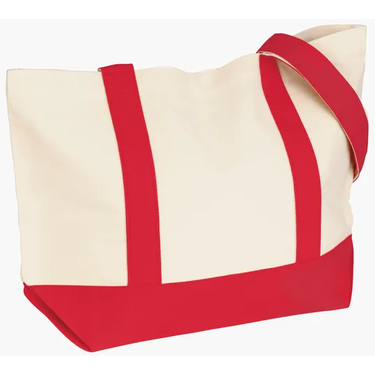 Medium Snap Tote in 12 oz. Cotton Canvas — view 5