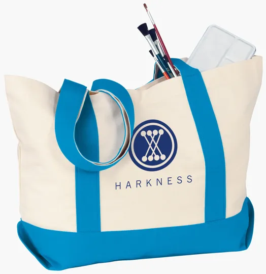Medium Snap Tote in 12 oz. Cotton Canvas — view 12