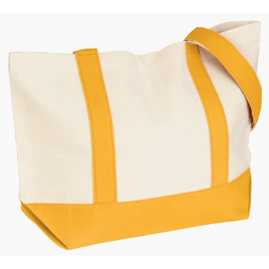 Medium Snap Tote in 12 oz. Cotton Canvas — view 6