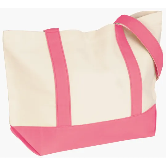 Medium Snap Tote in 12 oz. Cotton Canvas — view 10