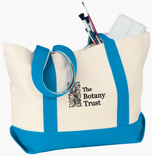 Medium Snap Tote in 12 oz. Cotton Canvas — view 13