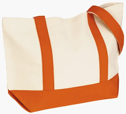 Medium Snap Tote in 12 oz. Cotton Canvas — view 9