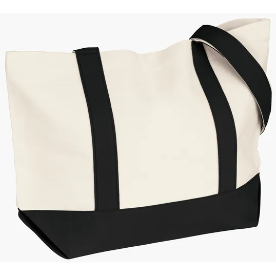 Medium Snap Tote in 12 oz. Cotton Canvas