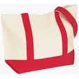 Medium Snap Tote in 12 oz. Cotton Canvas — view 5