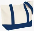 Medium Snap Tote in 12 oz. Cotton Canvas — view 4