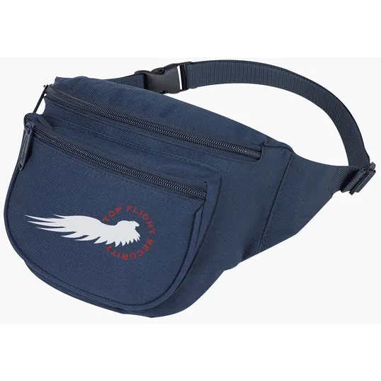 Fanny Pack with Two Compartments, 600D Polyester — view 3