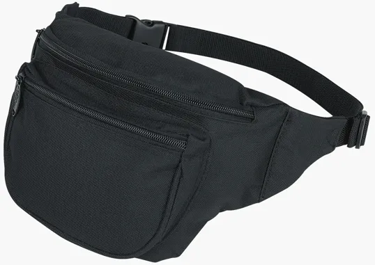 Fanny Pack with Two Compartments, 600D Polyester — view 2