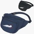 Fanny Pack with Two Compartments, 600D Polyester — view 5