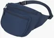 Fanny Pack with Two Compartments, 600D Polyester