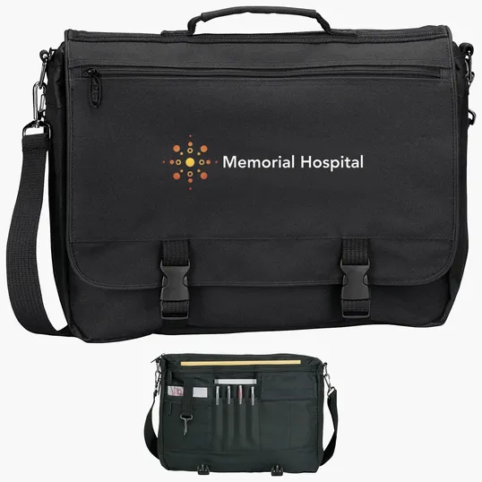 Typhoon Deluxe Briefcase, 600D Polyester — view 4