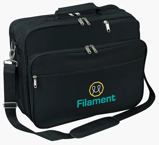 Paramount Brief Laptop Briefcase, Fits Most 17" Laptops — view 2