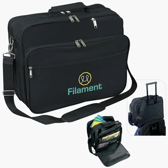 Paramount Brief Laptop Briefcase, Fits Most 17" Laptops — view 6