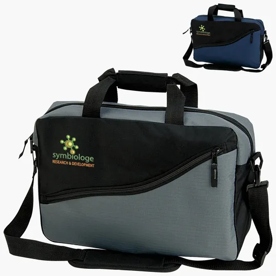 Montana Laptop Bag, 600D Polyester Briefcase — view 5