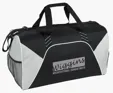 Color Panel Sport Duffel Bag with Mesh Side Pockets — view 7