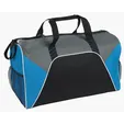 Color Panel Sport Duffel Bag with Mesh Side Pockets — view 4