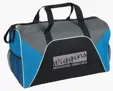 Color Panel Sport Duffel Bag with Mesh Side Pockets — view 8