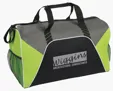 Color Panel Sport Duffel Bag with Mesh Side Pockets — view 5