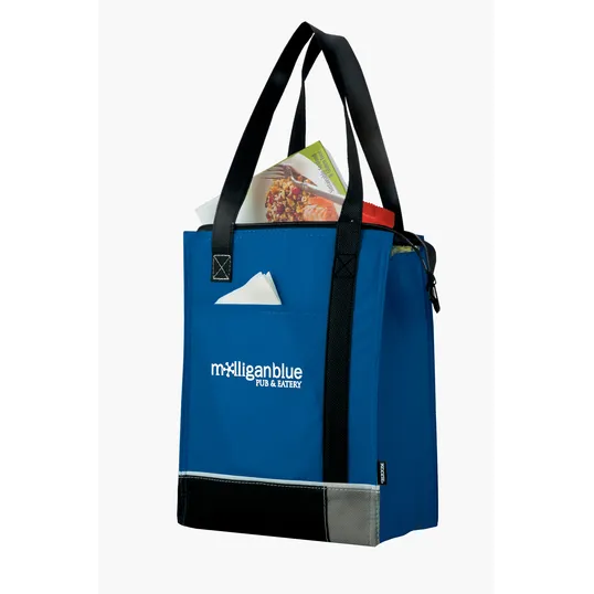 Koozie® Tri-Tone Lunch Sack with Thermal Lining — view 12