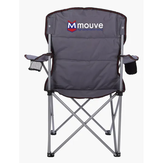Premium Stripe Folding Chair with Carry Bag, 300 lb Capacity — view 12
